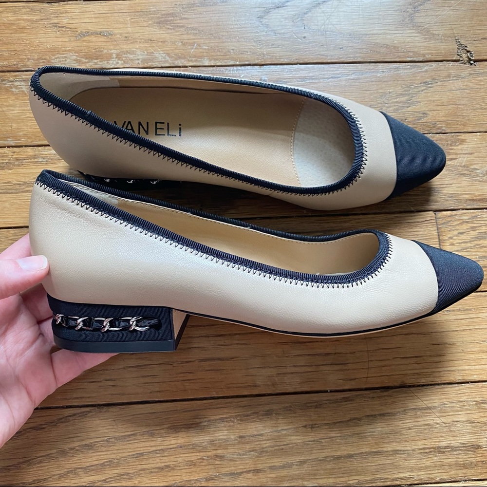 VANELi Felicia two tone leather pumps 4